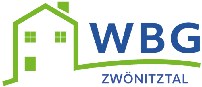 Logo der WBG Zwönitztal mit grünem Haus-Symbol