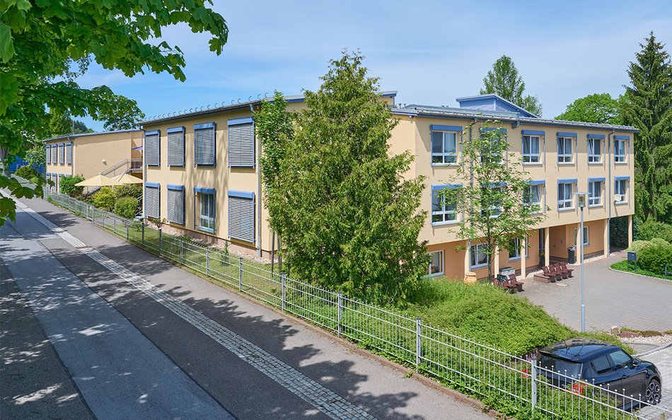 Außenansicht Gebäude SPH Bad Schlema