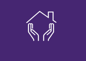 Auf dem Bild sieht man zwei Hände. Die Hände halten ein Haus. Das Bild zeigt: Menschen brauchen Schutz. Es steht für: Hilfe für Menschen, die Unterstützung brauchen.