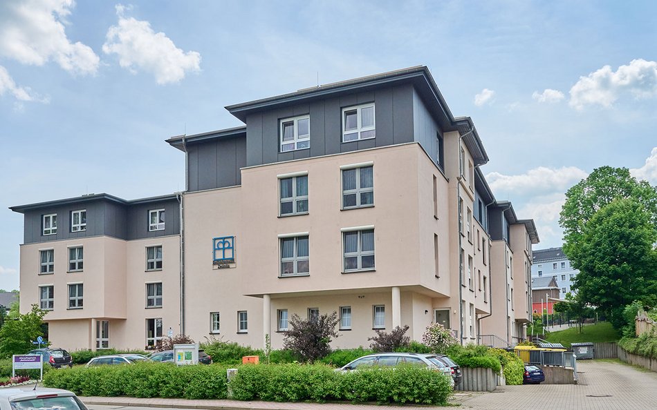 Außenansicht Gebäude APH Zwönitz