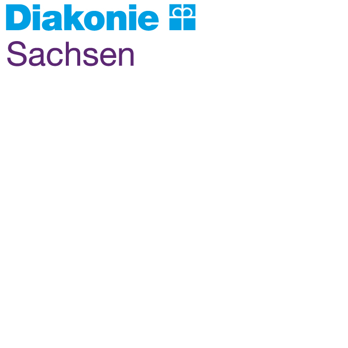 Das Logo der Diakonie Sachsen.