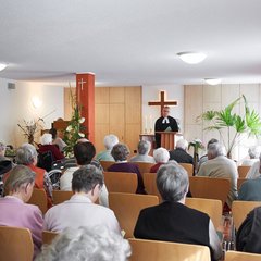 Gottesdienst im Altenpflegeheim Aue Zeller Berg