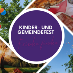 Gemeindefest Sosa mit Kindergarten Diakonie
